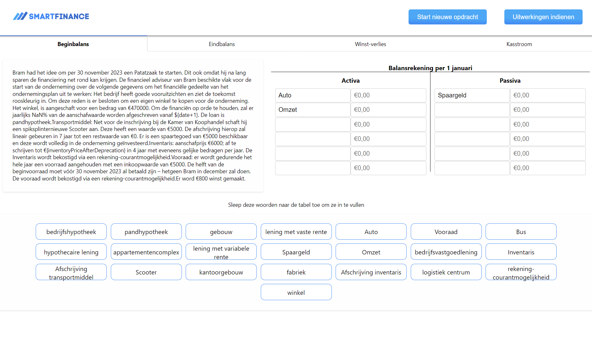 Project 2 | SmartFinance Assignment Generator